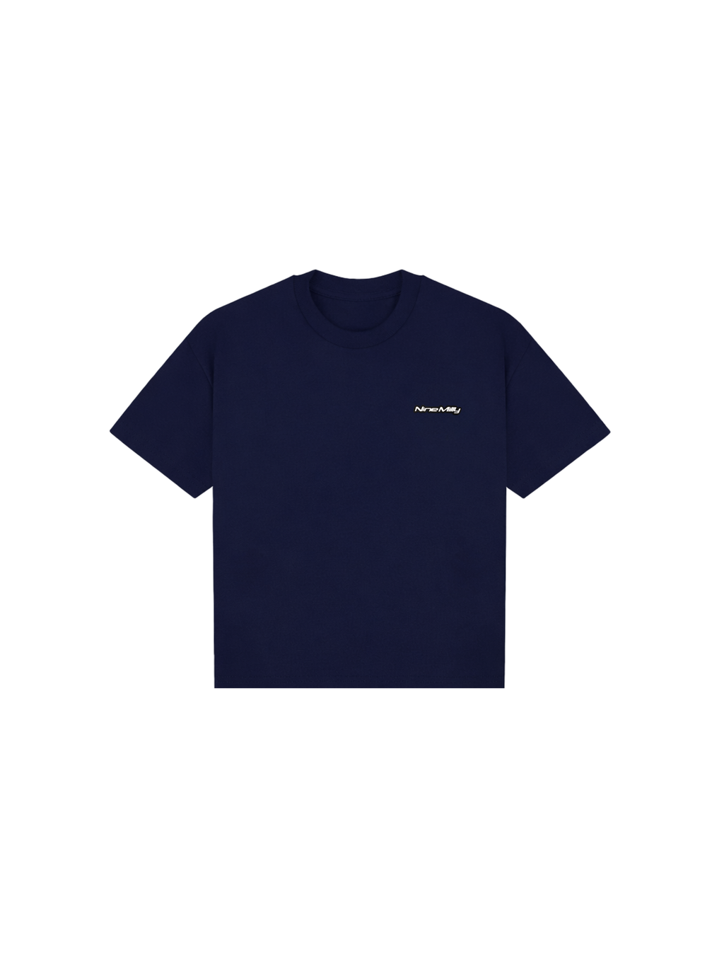 GRANATOWY T-SHIRT BASIC