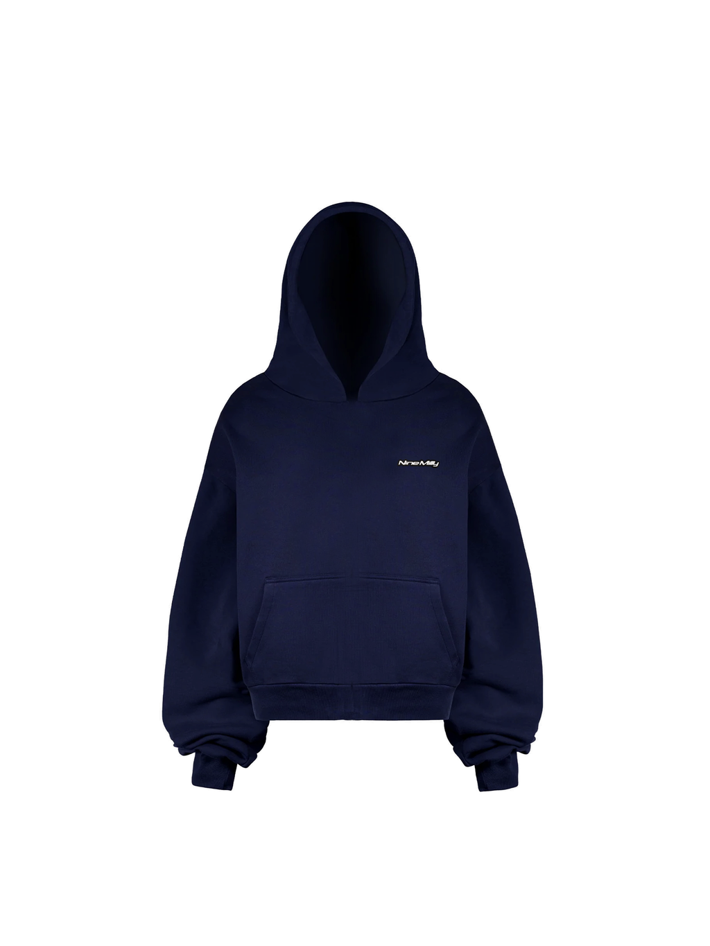 GRANATOWA BLUZA BASIC