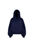 GRANATOWA BLUZA BASIC