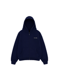 GRANATOWA BLUZA ZIP BASIC