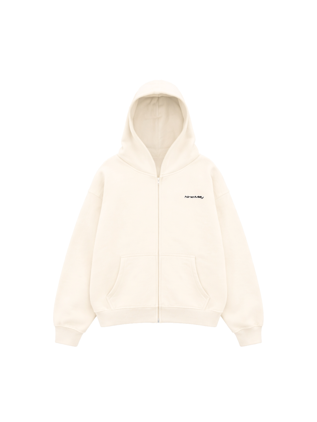 KREMOWA BLUZA ZIP BASIC